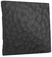 Лицевая панель Werkel Hammer для 1-кл. выключателя черный картинка